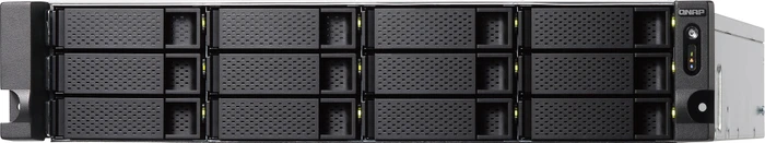 QNAP Turbo Station TS-1283XU-RP-E2124-8G, 8GB RAM ECC, 2x SFP+ 10Gb/s, 4x RJ-45 1000Base-T, 2HE