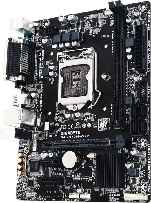 GIGABYTE GA-H110M-DS2 (Intel 1151)