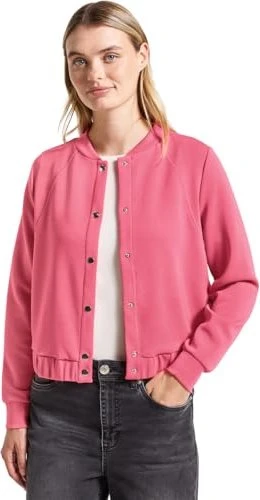 Street One Silk-Look Jacke almond coral (Damen)