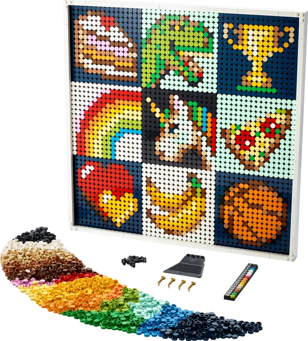 LEGO Art - Gemeinsames Kunstprojekt