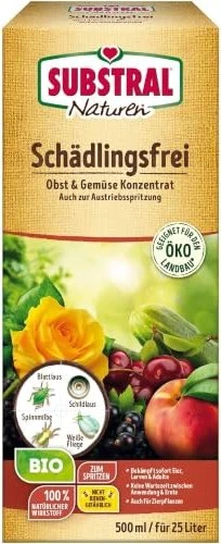 Evergreen Garden Care Substral Naturen Bio Schädlingsfrei Obst & Gemüse Konzentrat, 500ml