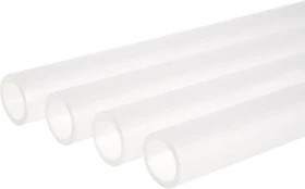 Alphacool Eisrohr HardTube Acrylrohr, 80cm 13/10mm, satin, 4er-Pack