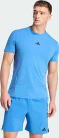 adidas Designed For Training Workout Funktionsshirt kurzarm ray blue (Herren)