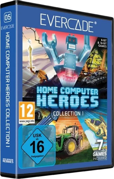 Blaze Entertainment Evercade Game Cartridge - Home Computer Heroes Collection 1