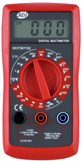 REV Ritter Chili-Tec Check-102/EM393B Digital-Multimeter