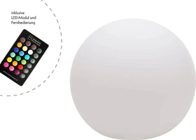 8 seasons design Shining Globe LED 40cm weiß