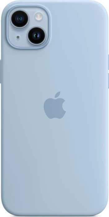 Apple Silikon Case mit MagSafe für iPhone 14 Plus Himmel