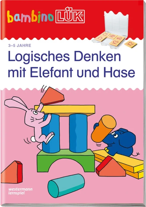 bambino LÜK Wahrnehmung und Konzentration Logisches Denken mit Elefant und Hase