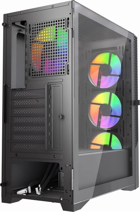 Gembird Fornax 900 ARGB Black, Glasfenster