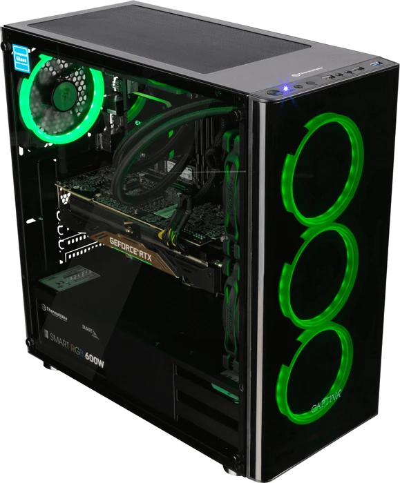 Captiva Highend Gaming I54-199, Core i9-10900X, 32GB RAM, 1TB SSD, 2TB HDD, GeForce RTX 2070 SUPER