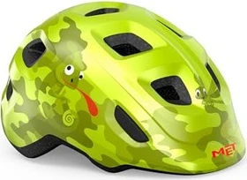 MET Hooray Kinderhelm lime chameleon/glossy