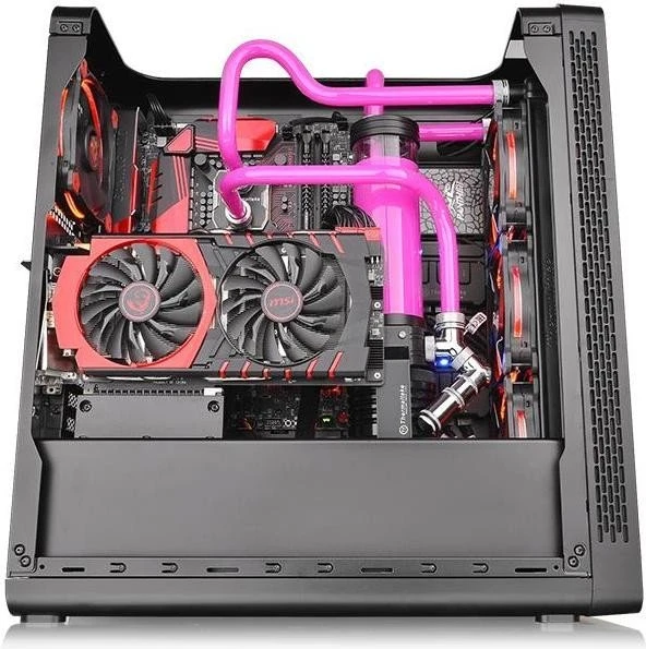 Thermaltake View 27 Gull-Wing schwarz, Acrylfenster
