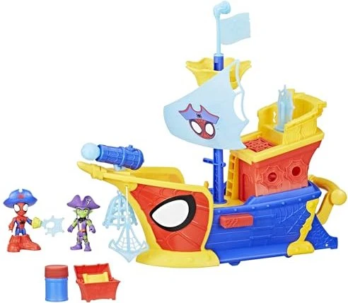 Hasbro Marvel Spidey and His Amazing Friends Water-Webs - Ahoy Bubble Ship