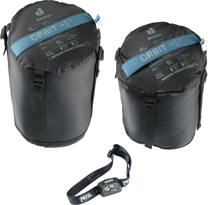 Deuter Orbit +5° SL Mumienschlafsack atlantic/sage
