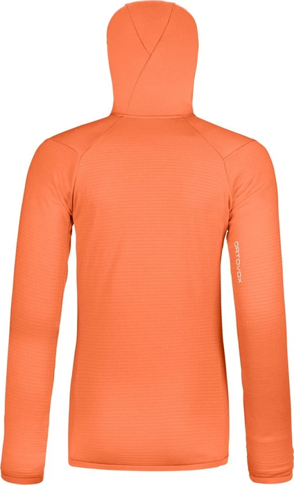 Ortovox Fleece Grid Hoody Funktionsjacke faded tangerine (Damen)