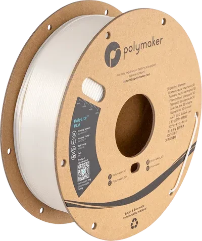 Polymaker Panchroma Silk PLA, weiß, Spule, 1.75mm, 1.00kg