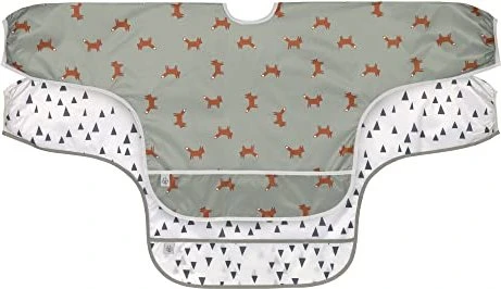 Lässig Langarm-Lätzchen Little Forest Fuchs, 2 Stück