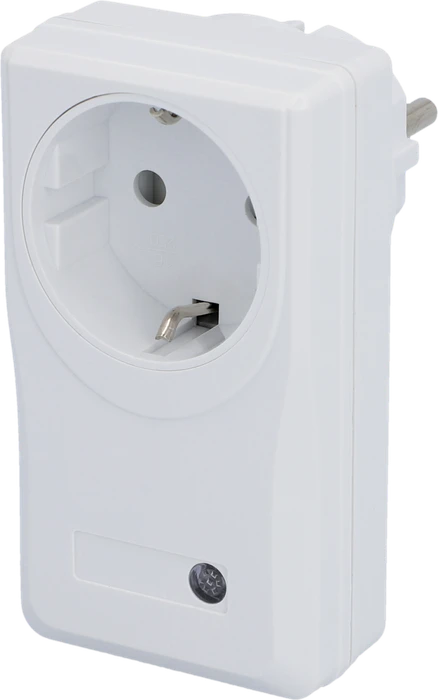 uniTEC 3+1 Micro, Funksteckdose mit Fernbedienung weiß, Set