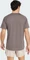 adidas Own The Run 3-Streifen Laufshirt kurzarm charcoal (Herren) Vorschaubild