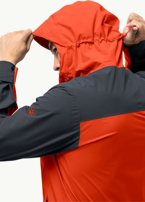 Jack Wolfskin Go Hike Hardshell Funktionsjacke wild brier (Herren)