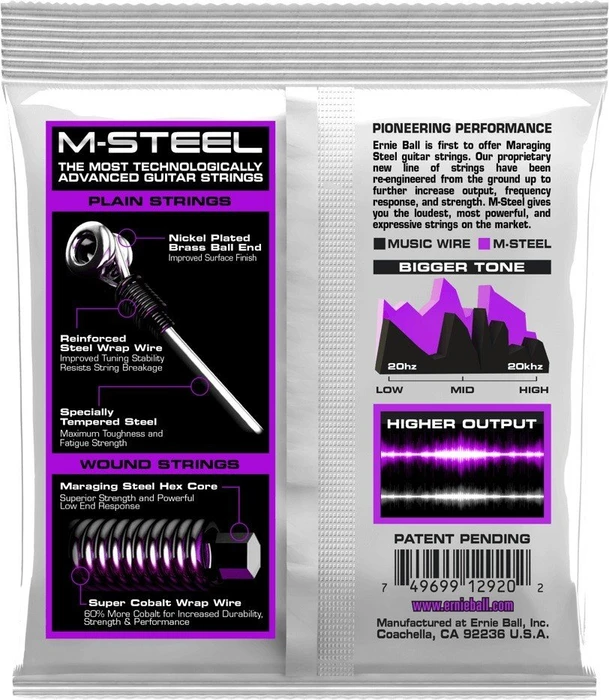 Ernie Ball M-Steel Power Slinky