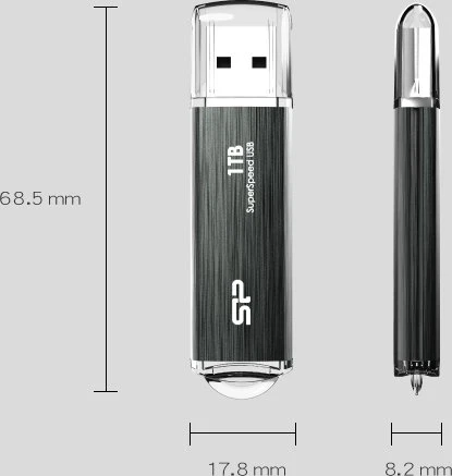 Silicon Power Marvel M80 250GB, USB-A, USB 3.2 Gen 2×1