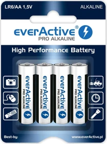 everActive Pro Alkaline Mignon AA, 4er-Pack
