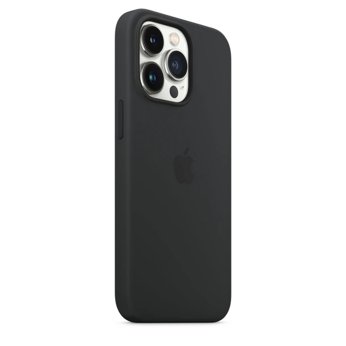 Apple Silikon Case mit MagSafe für iPhone 13 Pro Mitternacht