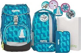 Ergobag Pack EiszauBär Schulrucksack-Set, 6-tlg.