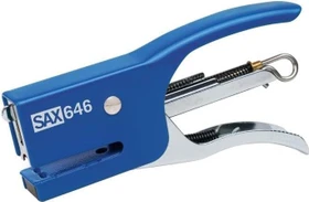 SAX 646 Heftzange Metall, blau