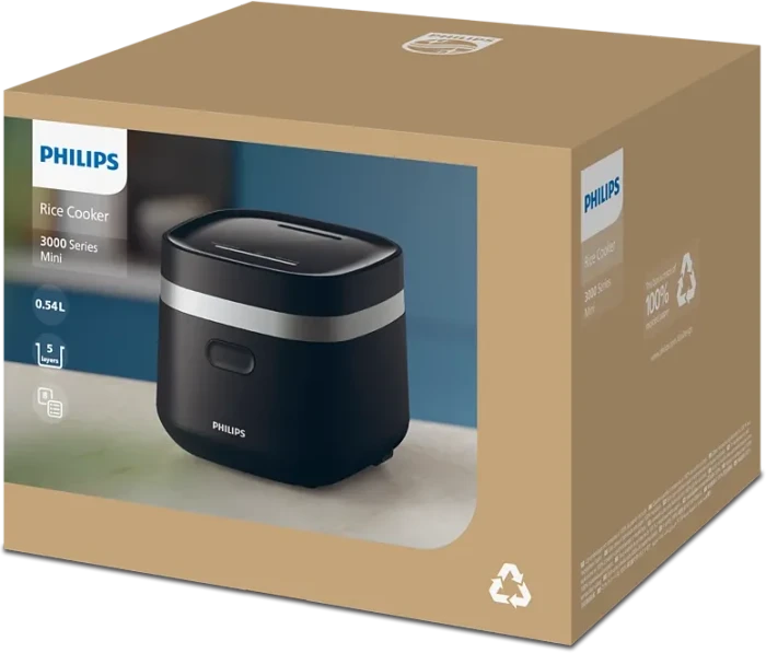 Philips HD3091/80 3000 Series Mini- Reiskocher