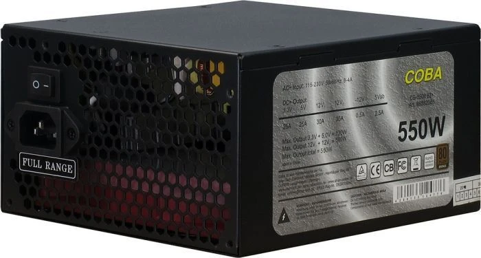 Inter-Tech CobaPower 550W, ATX 2.3