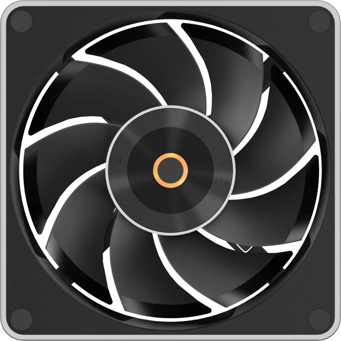 Ocypus Sigma F12 BK ARGB Reverse Blade, schwarz, 120mm