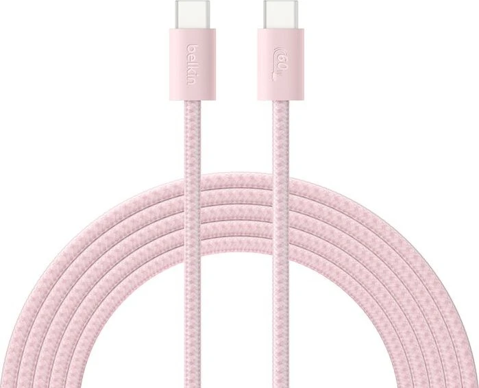 Belkin BoostCharge USB-C-Ladegerät + USB-C/USB-C-Kabel (30W) rosa