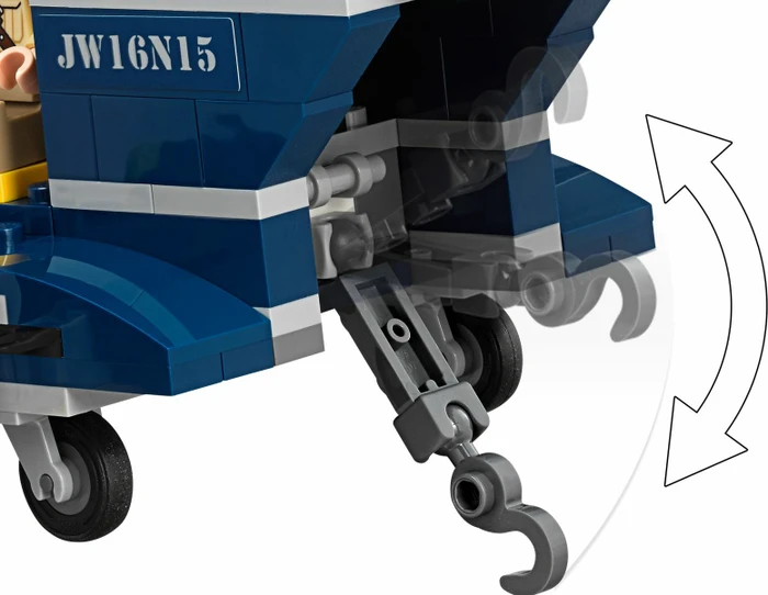 LEGO Jurassic World - Blue's Hubschrauber-Verfolgungsjagd