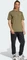 adidas Trefoil Essentials T-Shirt kurzarm olive strata (Herren) Vorschaubild