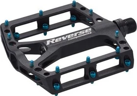 Reverse Black ONE Plattformpedale black/light blue