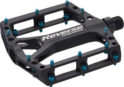 Reverse Black ONE Plattformpedale black/light blue