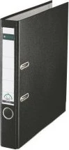 Leitz Qualitäts Ordner 2-Ring 180° Plastik, 50mm, A4, schwarz, 20er-Pack