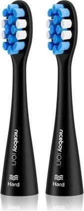 Niceboy ION Sonic Medium Ersatzbürste schwarz, 2 Stück