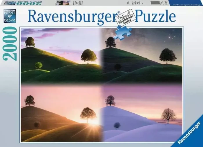 Ravensburger Puzzle Stimmungsvolle Bäume und Berge