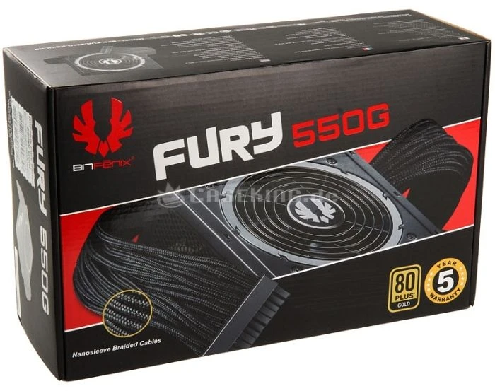 BitFenix Fury 550W, ATX 2.3