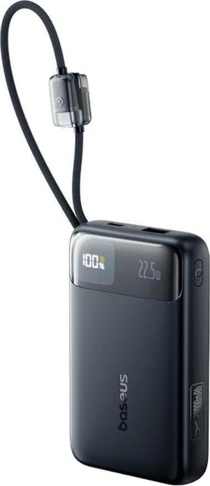 Baseus EnerFill FC11 Digital Display Power Bank 10000mAh 22.5W schwarz