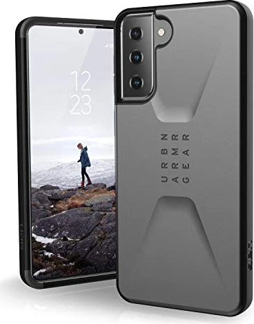 UAG Civilian Case für Samsung Galaxy S21+ silber