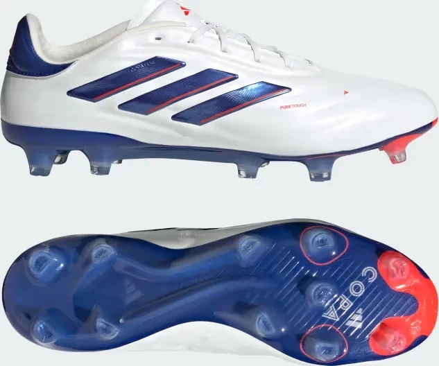 adidas Copa Pure II Elite FG cloud white/lucid blue/solar red