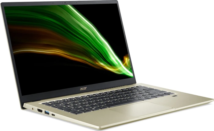 Acer Swift 3X SF314-510G-518E, gold, Core i5-1135G7, 16GB RAM, 512GB SSD, DE