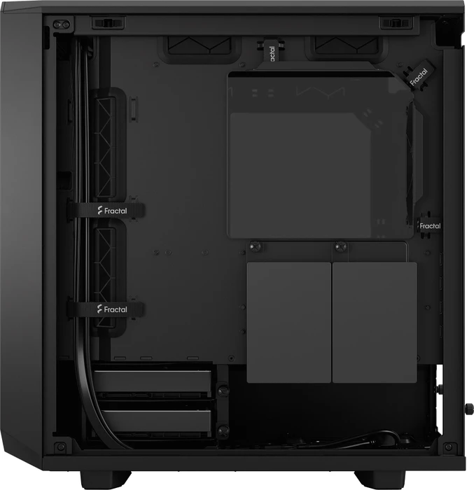 Fractal Design Meshify 2 Mini Black TG Clear Tint, Glasfenster
