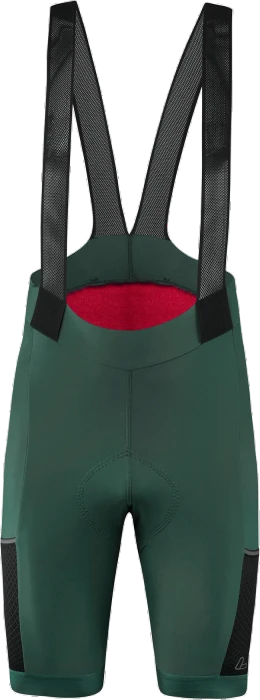 Löffler Bibshorts Skys XT Fahrradhose kurz forest (Herren)