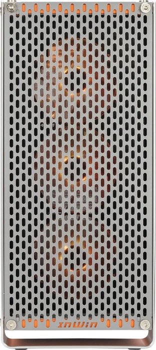 In Win Dubili Titanium Grey DIY Edition, modular, grau, Glasfenster