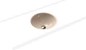 Kaldewei Classic 3183 Unterbauwaschtisch Ø36cm, Perl-Effekt, bahamabeige